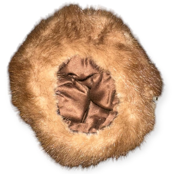 ANTIQUE Mink Fur Muff Purse - Picture 4 of 8